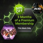 Black Friday: Cloud Gaming with GeForce at 50% Discount Black Friday Deal on GeForce NOW
