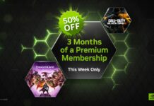 Black Friday: Cloud Gaming with GeForce at 50% Discount Black Friday Deal on GeForce NOW