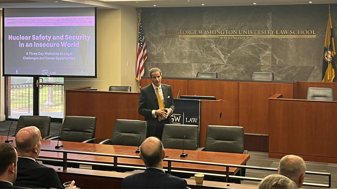 IAEA Director General Highlights Agency’s Role in Global Non-Proliferation, Nuclear Security and Safety at Nuclear Law Workshop