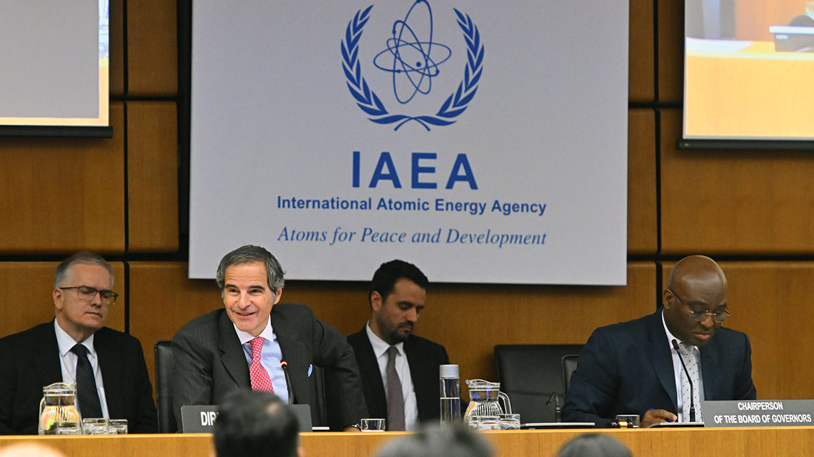 grossi bog201124b 1140x640.jpg Director General Briefs Board on Iran Developments, Ukraine Support, Technical Assistance and More