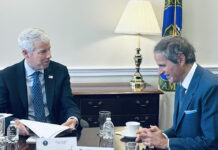 IAEA’s Grossi Meets US Officials on Nuclear Safety Talks IAEA Director General Grossi Discusses Global Non-proliferation, Nuclear Safety Issues with Senior US Officials in Washington DC