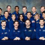 NASA Celebrates 30th Anniversary of 15th Astronaut Group Selection The Group 15 NASA and international astronaut candidates pose for a group photo – front row, Jeffrey S. Ashby, left, Dafydd “Dave” R. Williams, James F. Reilly, Scott D. Altman, Rick D. Husband, and Michael J. Bloomfield; middle row, Pamela A. Melroy, left, Michael P. Anderson, Michel Tognini, Kathryn “Kay” P. Hire, Kalpana Chawla, Carlos I. Noriega, Susan L. Still, Takao Doi, and Frederick “Rick” W. Sturckow; back row, Janet L. Kavandi, left, Edward T. Lu, Steven K. Robinson, Robert L. Curbeam, Dominic L.P. Gorie, Joe F. Edwards, Steven W. Lindsey, and Jean-Loup Chrétien.