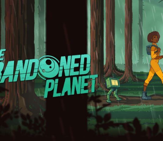 Independent Developer, Two Kids, One Tablet: Crafting The Abandoned Planet Abandoned Planet key art