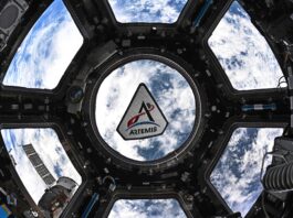 Artemis II Set for Liftoff – NASA’s Next Mission Begins The Artemis program patch in the space station
