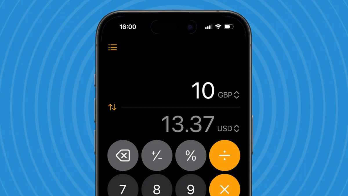 hidden ios 18 feature turns your iphone calculator into an easy currency converter