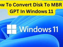 How To Convert Disk To MBR Or GPT In Windows 11 how to convert disk to mbr or gpt in windows 11