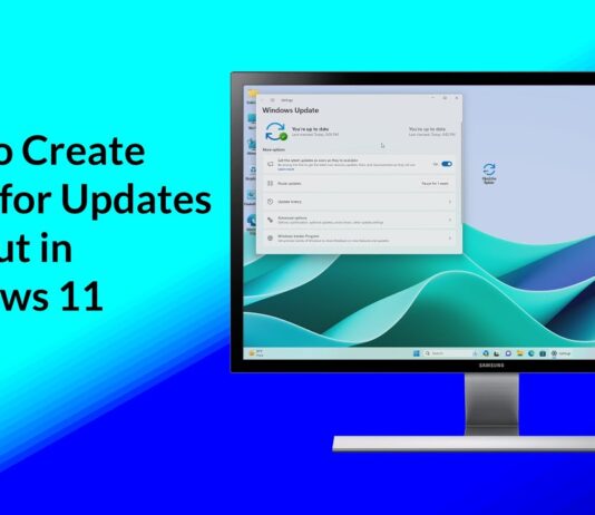 How To Create Check For Updates shortcut In Windows 11 How To Create Check For Updates shortcut In Windows 11