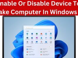 How To Enable Or Disable Device To Wake Computer In Windows 11 how to enable or disable device to wake computer in windows 11