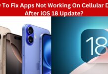 How To Fix Apps Not Working On Cellular Data After iOS 18 Update? how to fix apps not working on cellular data after ios 18 update