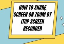 How To Share Screen On Zoom By iTop Screen Recorder how to share screen on zoom by itop screen recorder