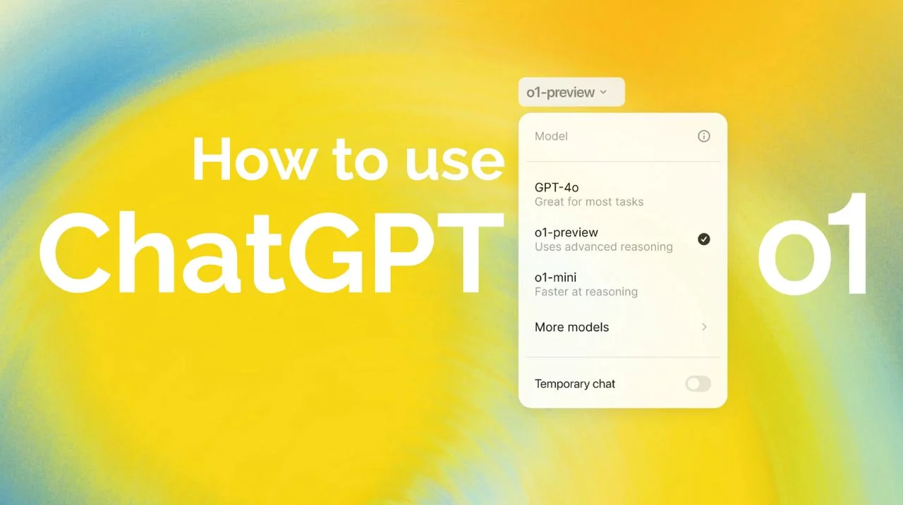 how to use the new chatgpt o1 model right now