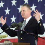 NASA Honors Jefferson Howell, Ex-Director of Johnson Space Center NASA Director Howell giving a speech