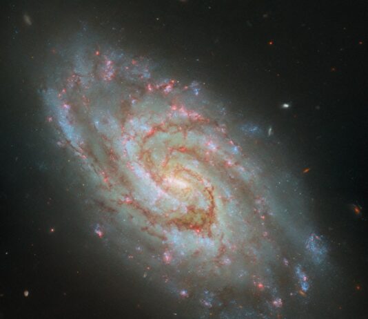 Hubble Reveals Majestic Spiral of Stellar Nurseries – NASA Science NASA Logo