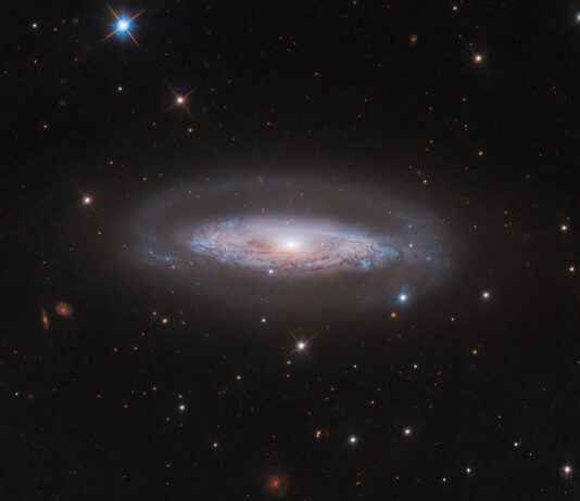 NASA’s Hubble Investigates Active Galactic Core NASA Logo