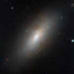 NASA’s Hubble Spots Unusual Galaxy Formation NASA Logo