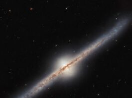 NASA’s Hubble Snaps Stunning Edge-On Spiral Galaxy Image Hubble Captures an Edge-On Spiral with Curve Appeal - NASA Science