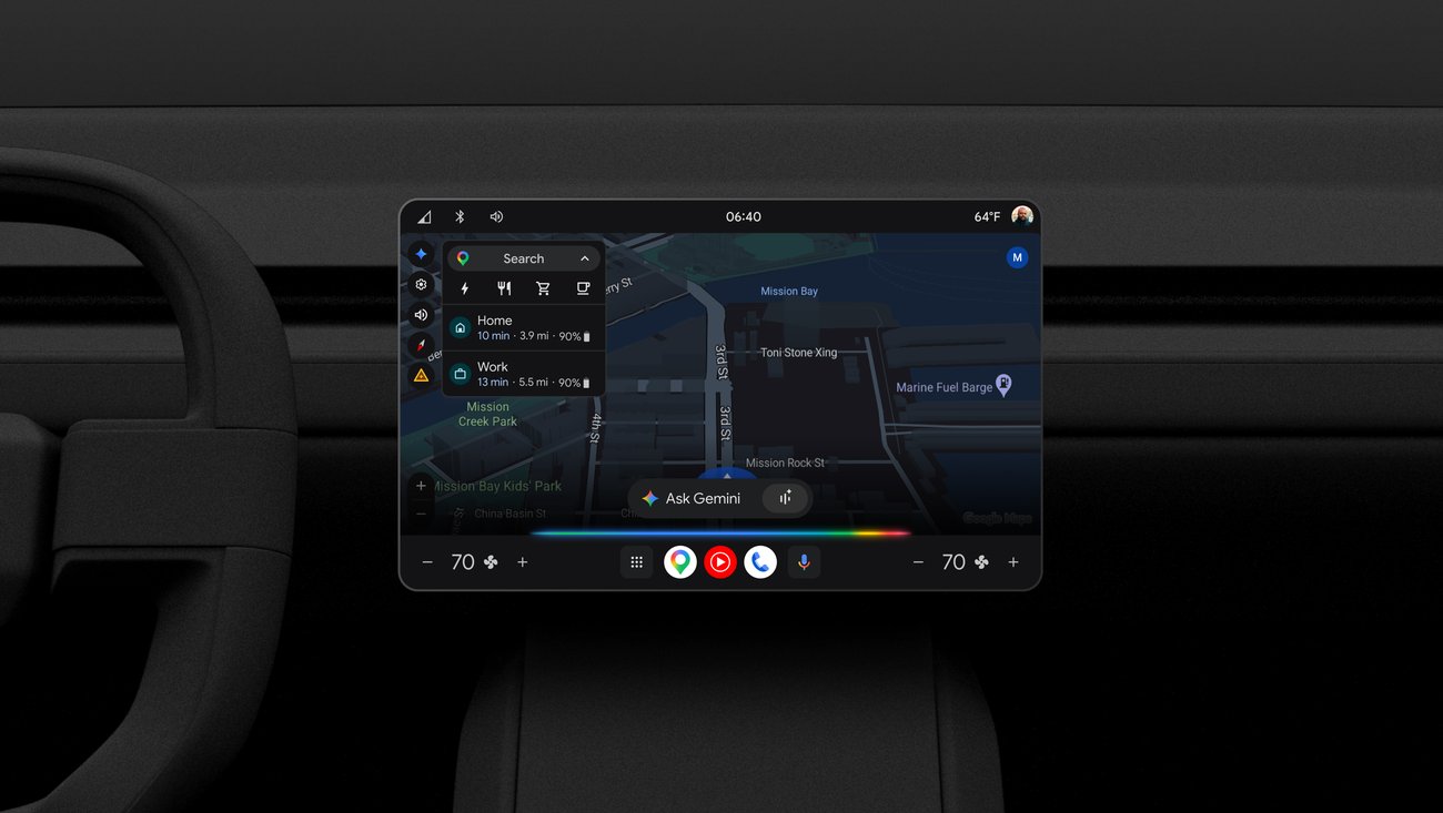 Your car with Google built-in is about to get smarter, thanks to Gemini