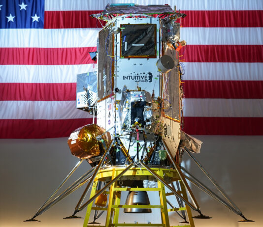 NASA Announces Media Invitation for Second Lunar Launch Caption: As part of NASA’s CLPS (Commercial Lunar Payload Services) initiative and Artemis campaign, Intuitive Machines’ second delivery to the Moon will carry NASA technology demonstrations and science investigations on their Nova-C class lunar lander. Credit: Intuitive Machines