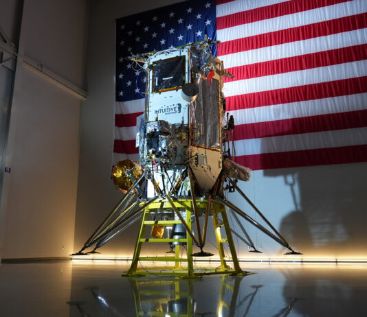 NASA Discusses Innovations on Upcoming Intuitive Machines Lunar Mission As part of NASA’s CLPS (Commercial Lunar Payload Services) initiative and Artemis campaign, Intuitive Machines’ second delivery to the Moon will carry NASA technology demonstrations and science investigations on their Nova-C class lunar lander. Credit: Intuitive Machines