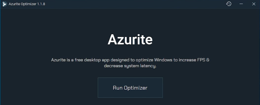 Azurite Optimizer for Windows