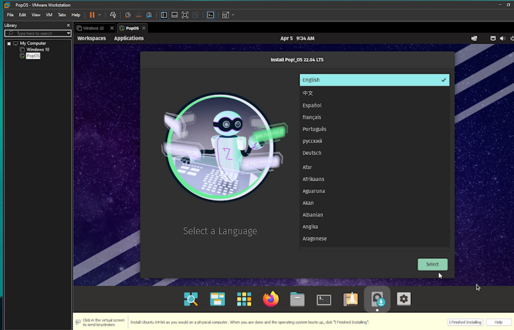 Linux Virtual Machine