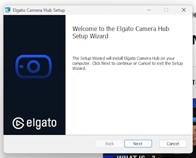 Elgato Camera Hub Installation