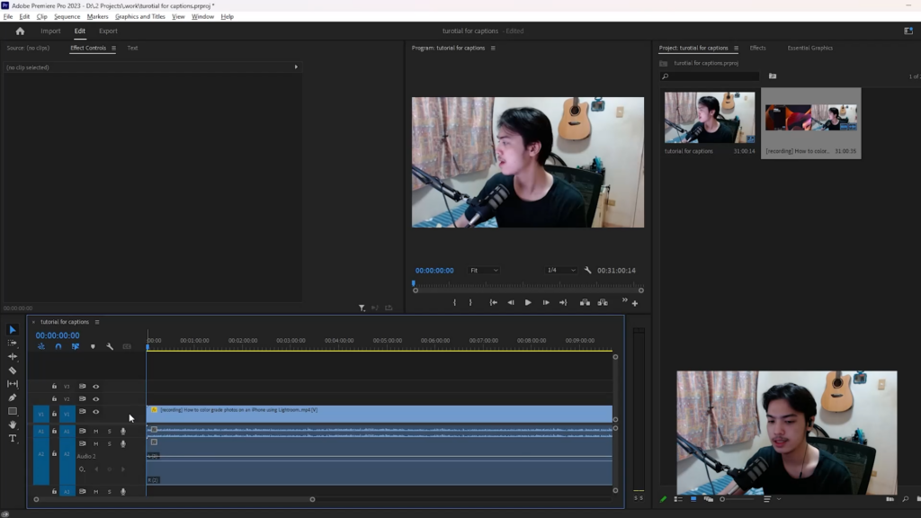 Adjustment and Composition in Adobe Premiere Pro