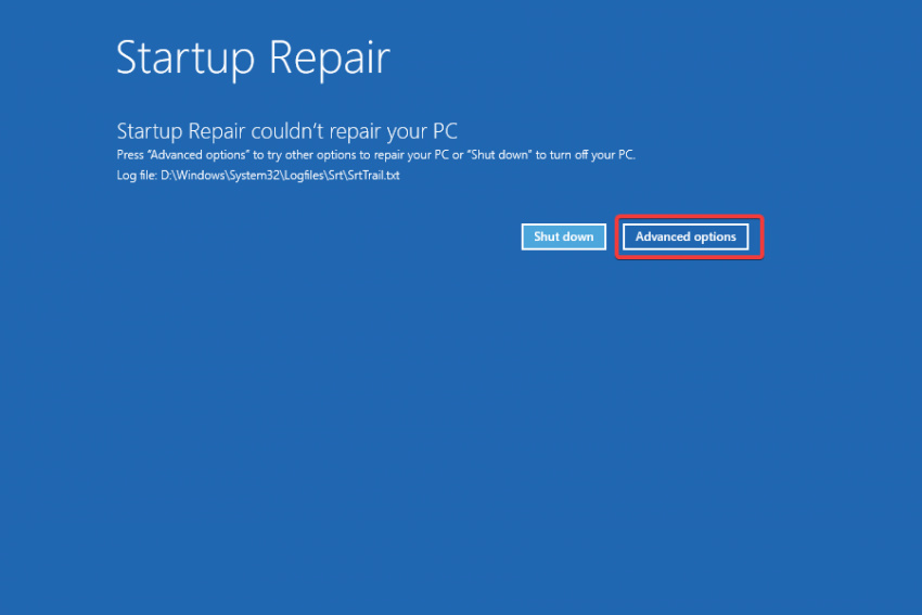no login screen issue on Windows 11