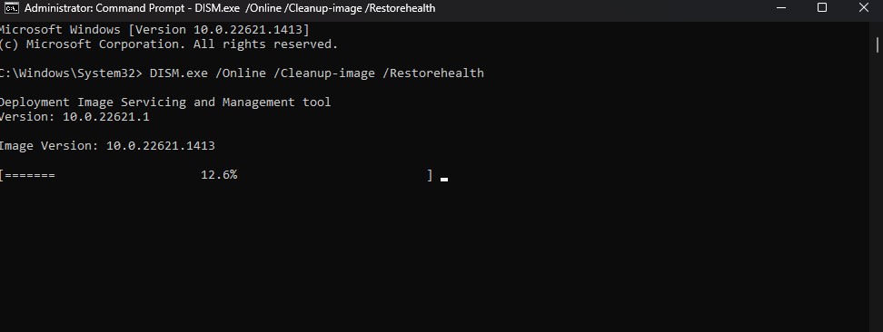 Image servicing