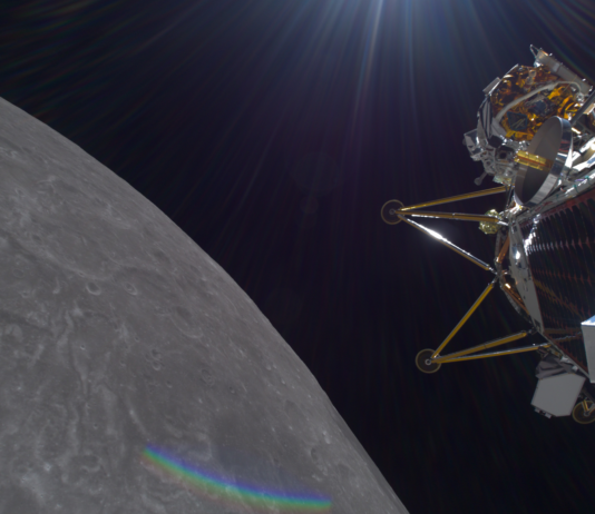 NASA to Broadcast Intuitive Machines’ Upcoming Moon Landing Intuitive Machines’ IM-2 mission lunar lander, Athena, entering lunar orbit on Monday, March 3.