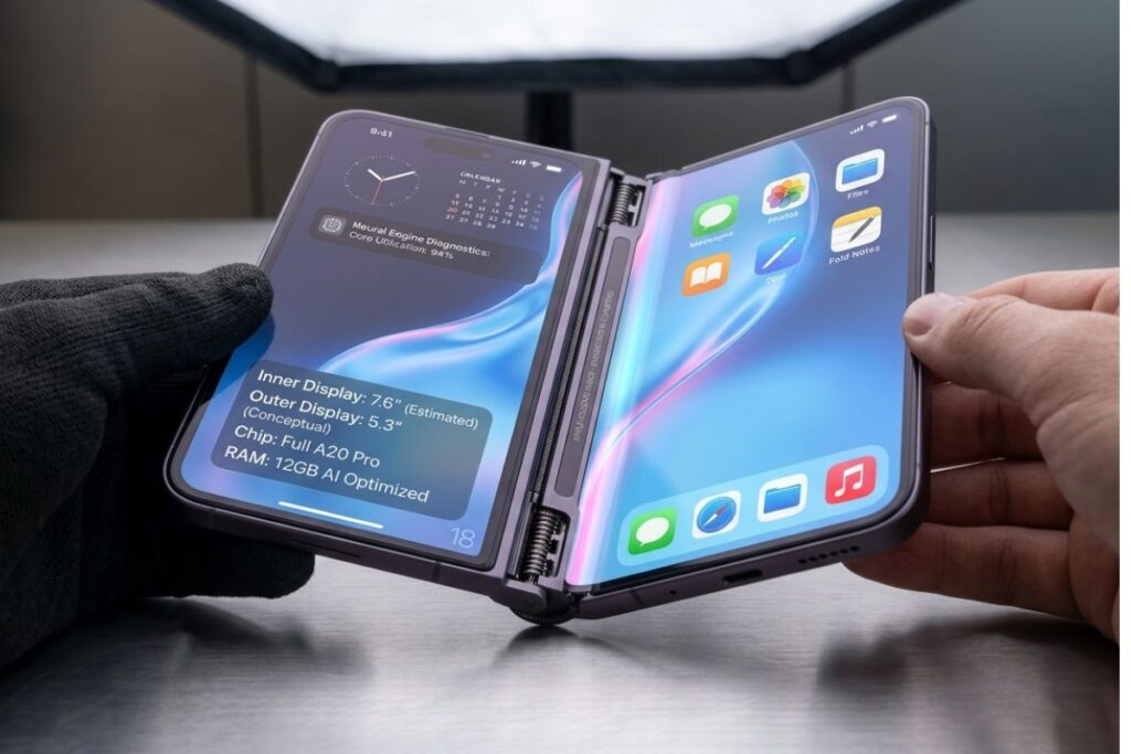 iphone 18 pro leaked foldable display