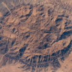 NASA Highlights Dome-Like Brandburg Massif on Namibia’s Central Coast The dome-shaped Brandburg Massif, near the Atlantic coast of central Namibia, containing Brandberg Mountain, the African nation