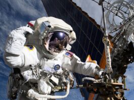 NASA to Conceal Upcoming US Spacewalks Outside Space Station. NASA astronaut and Expedition 72 Flight Engineer Anne McClain is pictured near one of the International Space Station