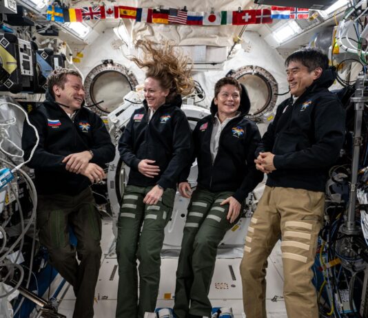 SpaceX Crew-10 Reflects on Scientific Endeavors with NASA From left, NASA