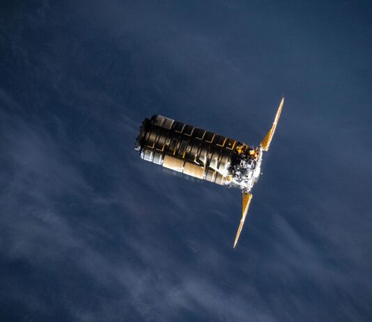 NASA to Cover Northrop Grumman’s CRS-24 Resupply Launch Event Northrop Grumman’s Cygnus XL cargo spacecraft, carrying more than 11,000 pounds of new science investigations and supplies for the Expedition 73 crew, approaches the International Space Station. The two spacecraft were orbiting 262 miles above northeastern China just before an orbital sunset. Cygnus XL is an expanded version of Northrop Grumman’s previous Cygnus cargo vehicle, offering increased payload capacity and pressurized cargo volume.
