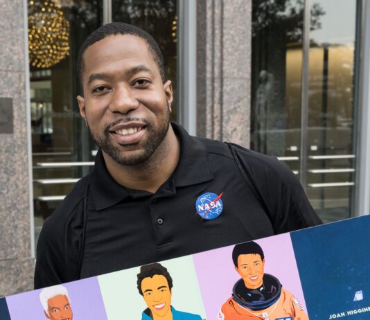 Tristan McKnight Revives NASA’s Iconic Events Through Artistry In the Starlight: Tristan McKnight Brings NASA’s Historic Moments to Life - NASA