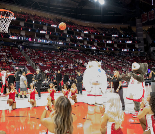 NASA Shoots for the Stars at Toyota Center Event Shooting for the Stars: NASA Lights Up the Court at Toyota Center - NASA