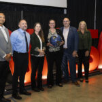 The Marshall Star – NASA News for September 18, 2024 NASA Chief Scientist and Senior Climate Advisor Kate Calvin, center left, joins team members at the agency’s Marshall Space Flight Center for a Climate and Science Town Hall on Sept. 17 in Activities Building 4316. Calvin took part in a question-and-answer session during her visit that was live streamed agencywide. Joining her in the session were, from left, Rahul Ramachandran, research scientist and senior data science strategist for the Science Research and Project Division at Marshall; Marshall Earth Science Branch Chief Andrew Molthan; Marshall Chief Scientist Renee Weber; Marshall Center Director Joseph Pelfrey; and Marshall Science and Technology Office Manager Julie Bassler, who moderated the panel.