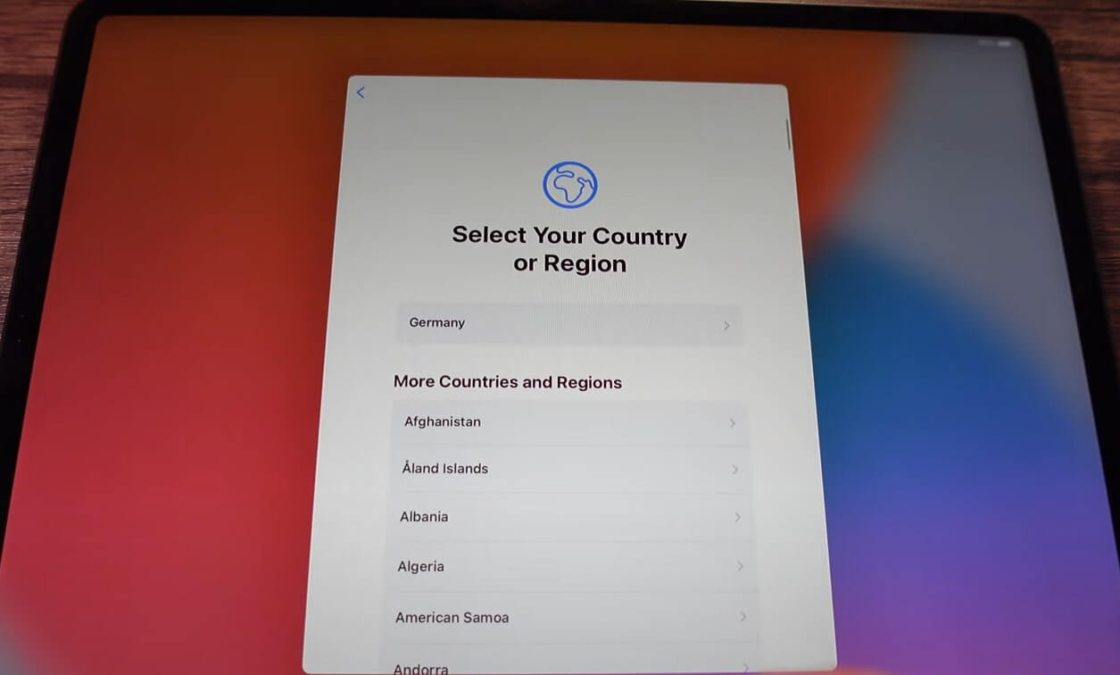 How To Set Up A New iPad Pro M1 From Start?