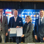 Liechtenstein Joins Artemis Accords as Latest NASA Partner From left to right, Ambassador of the Principality of Liechtenstein to the United States of America Georg Sparber, Director of the Office for Communications of the Principality of Liechtenstein Dr. Rainer Schnepfleitner, NASA Deputy Administrator Pam Melroy, and Ambassador Extraordinary and Plenipotentiary to the Swiss Confederation and to the Principality of Liechtenstein Scott Miller, pose for a group photo during an Artemis Accords signing ceremony, Friday, Dec. 20, 2024, at the Mary W. Jackson NASA Headquarters building in Washington. The Principality of Liechtenstein is the 52nd country to sign the Artemis Accords, which establish a practical set of principles to guide space exploration cooperation among nations participating in NASA’s Artemis program. Photo Credit: (NASA/Keegan Barber)