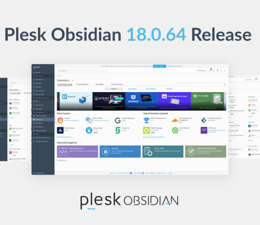 Introducing the Latest Plesk Obsidian Update: Version 18.0.64 Plesk Obsidian 18.0.64 is Here