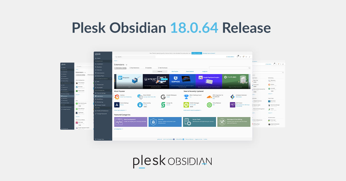 linkpreviewsm blog plesk obsidian 18.0.64 release.jpg Plesk Obsidian 18.0.64 is Here