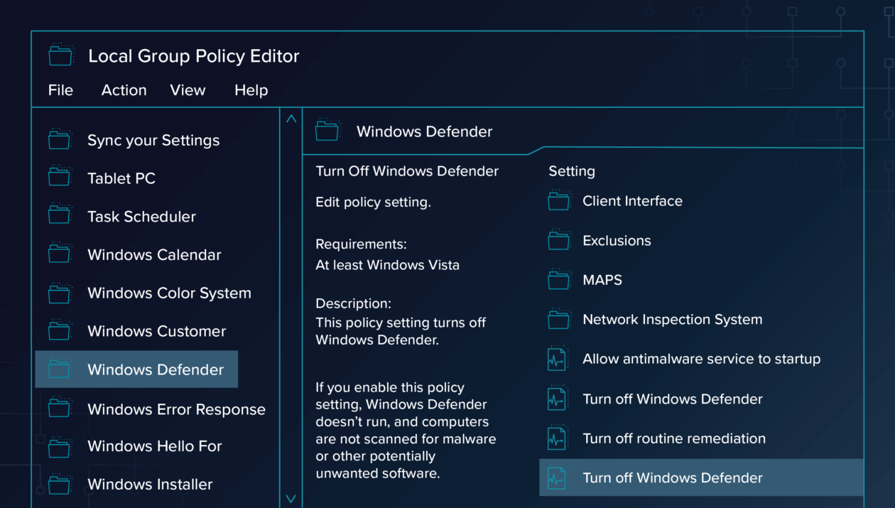 How To Fix Windows Defender Blocked By Group Policy In Windows 10?