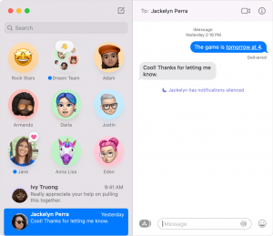Messages app