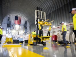 NASA Prepares Barge for Artemis II Rocket Stage Transport Teams at the agency’s Michoud Assembly Facility in New Orleans are preparing the agency’s Pegasus barge to carry the SLS rocket’s core stage from the agency’s rocket factory to NASA’s Kennedy Space Center in Florida.