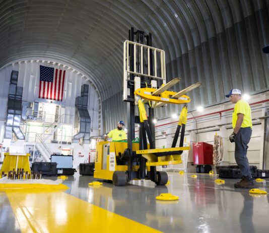 NASA Prepares Barge for Artemis II Rocket Stage Transport Teams at the agency’s Michoud Assembly Facility in New Orleans are preparing the agency’s Pegasus barge to carry the SLS rocket’s core stage from the agency’s rocket factory to NASA’s Kennedy Space Center in Florida.
