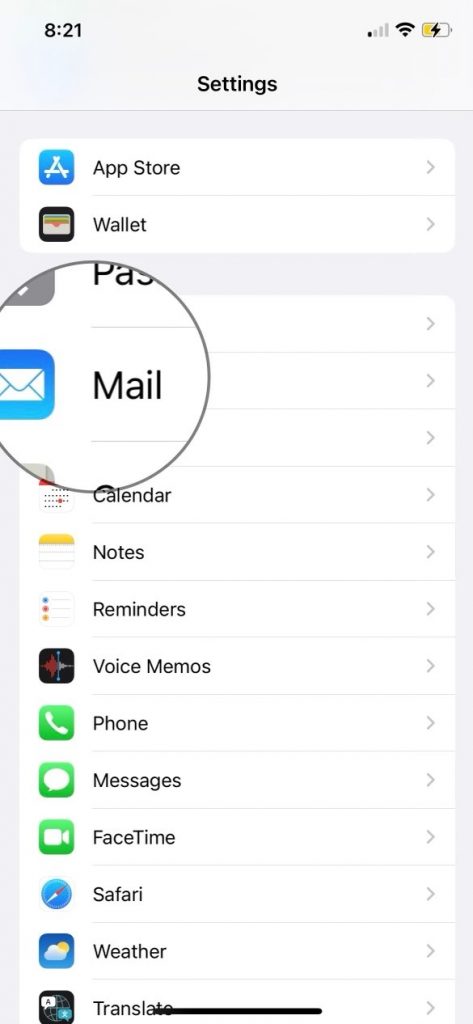 Unsend email with iPhone