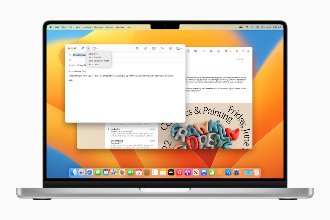 mail Mail on macOS Monterey