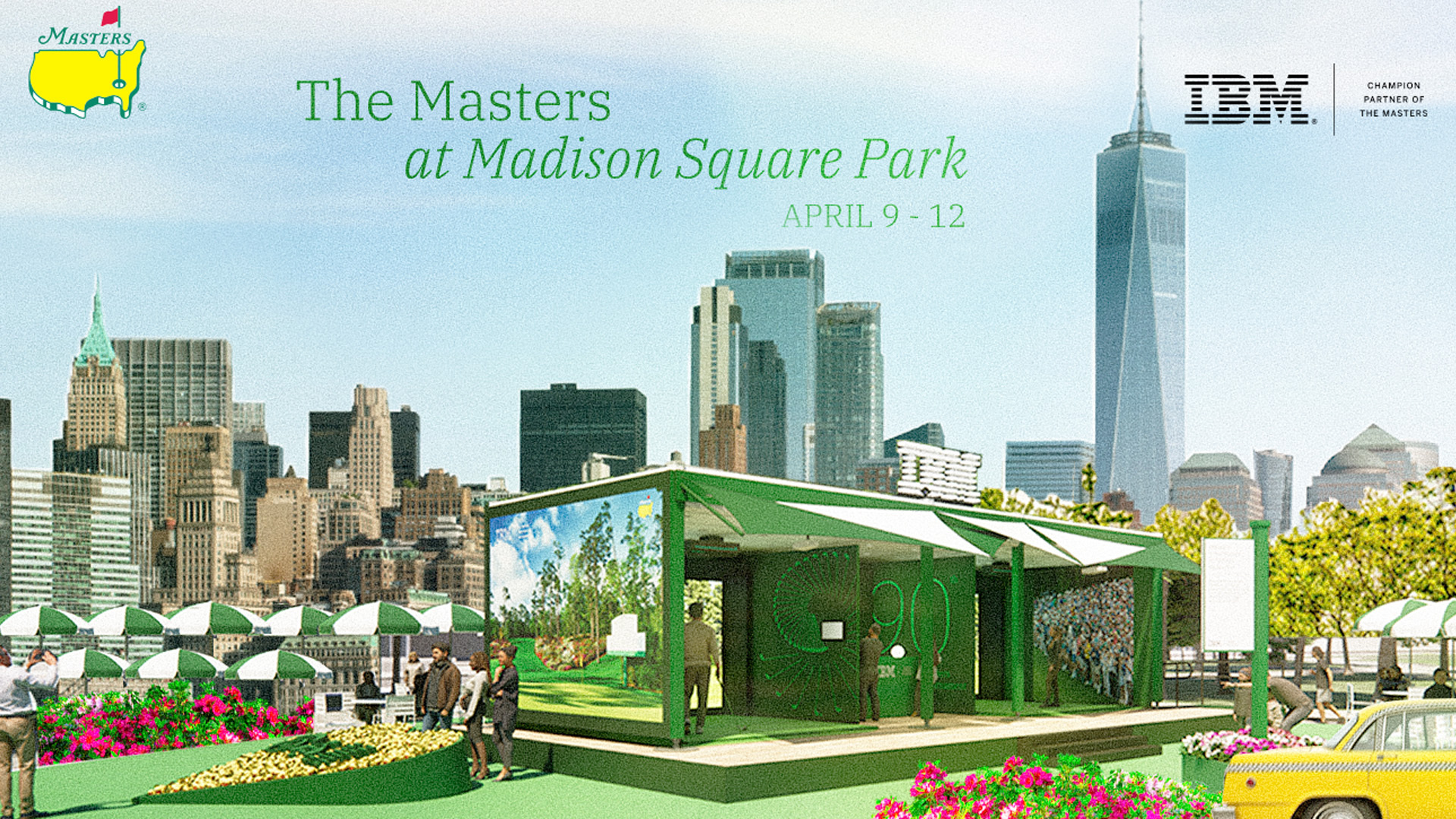 First-Ever ‘Masters at Madison Square Park’ Watch Party Tee’d Up for April 9-12 