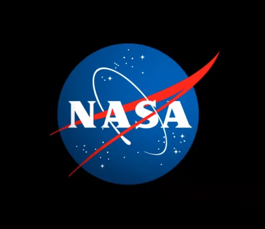 NASA Introduces New Astrophysics Missions, Chooses Research Projects The letters NASA on a blue circle with red and white detail, all surrounded by a black background
